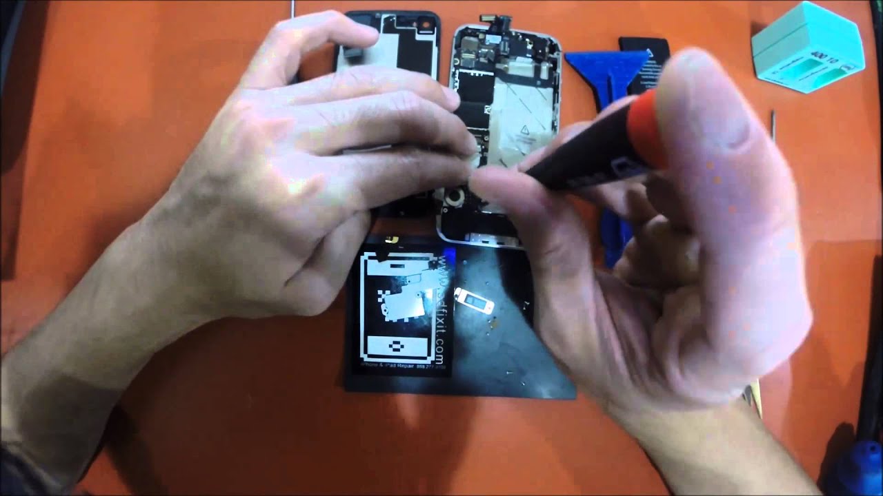 iPhone 4s Logic Main Board PCB Removal/Replacement