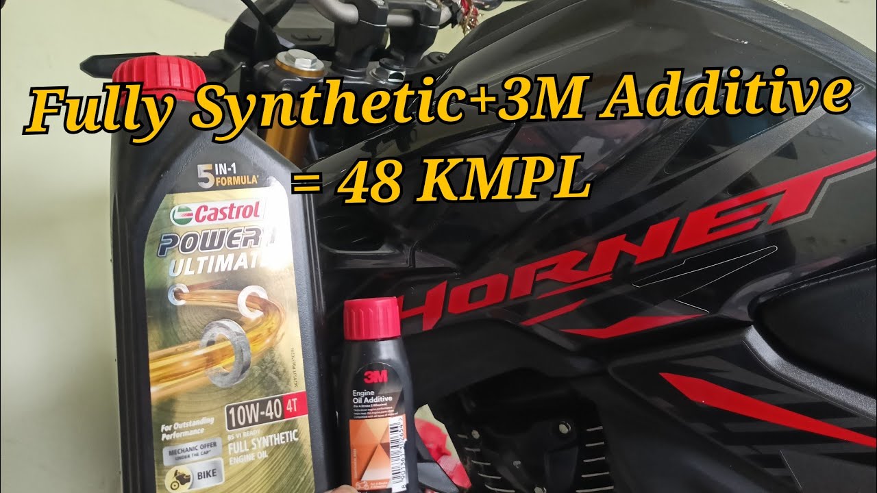 Best Engine Oil And Additive For Hornet 2.0. | 3M Engine Oil Additive