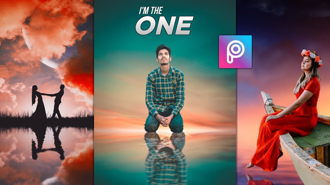 Sky Reflection - Photo Manipulation Tutorial in PicsArt || AC EDITING ZONE 🔥