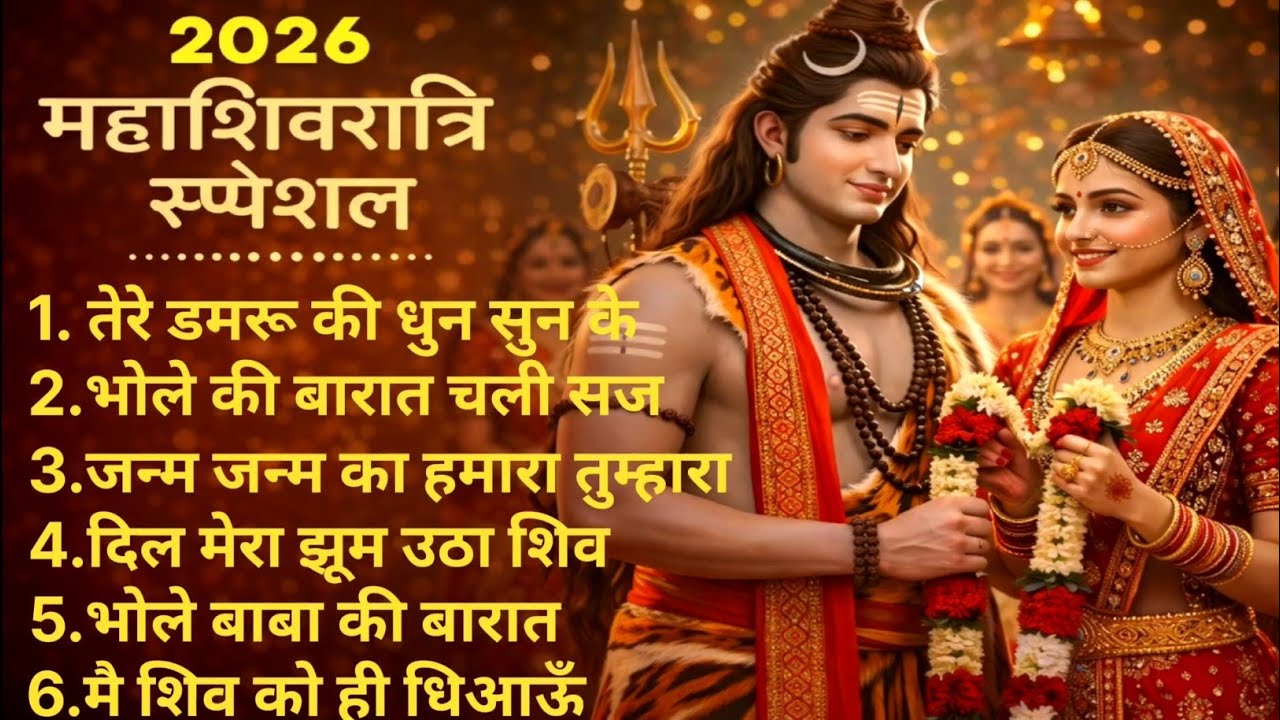 🔱 भोले की बारात चली सज धज के | Mahashivratri Special 2026 || 