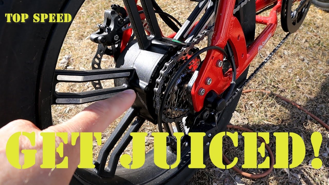 Juiced Bikes City Scrambler Top Speed Run-Throttle Only-Off Road Controller