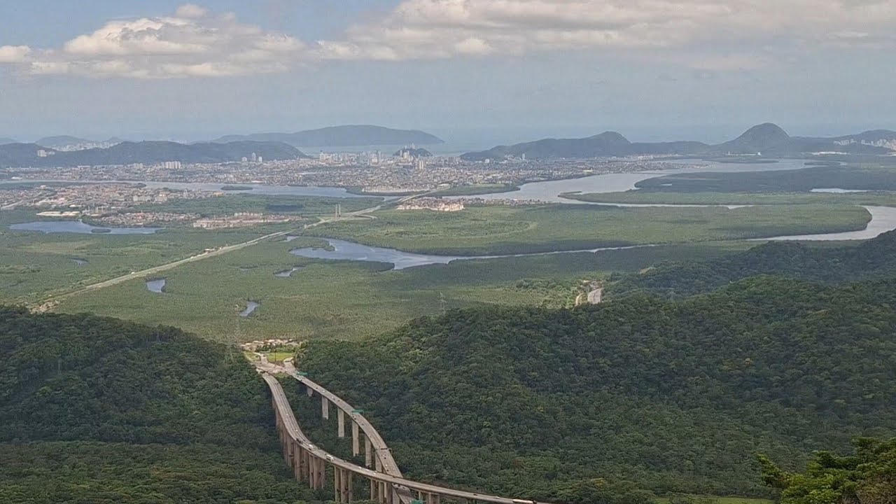 Serra de Santos  que vista bonita