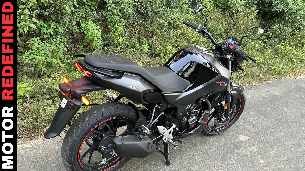 All New 2024 Hero Xtreme 160R 2V Stealth Black Edition Ride Review | Better Than Apache 160 2V??