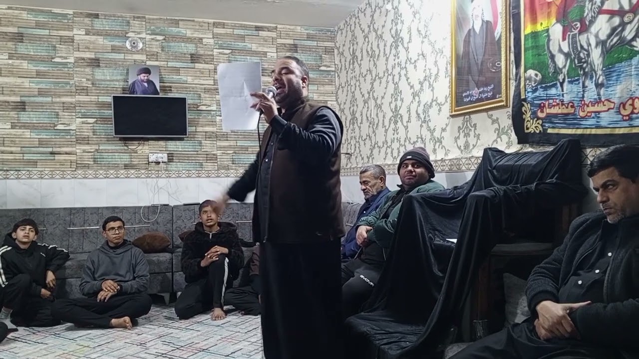 نعي و كعدية الرادود محمد المياحي مجلس عزاء السيدة زينب ع دار ابو حيدر الاسدي بعدسة ابو نور العبودي .