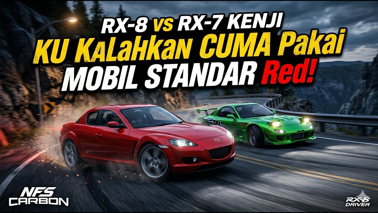 AKHIRNYA BUSHIDO TUMBANG! Kalahkan KENJI RX-7 Cuma Pakai MAZDA RX-8 STANDAR! 🔥| NFS Carbon Indonesia