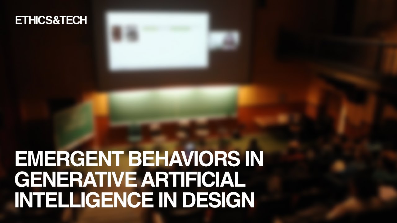 Emergent Behaviors in Generative Artificial Intelligence in Design