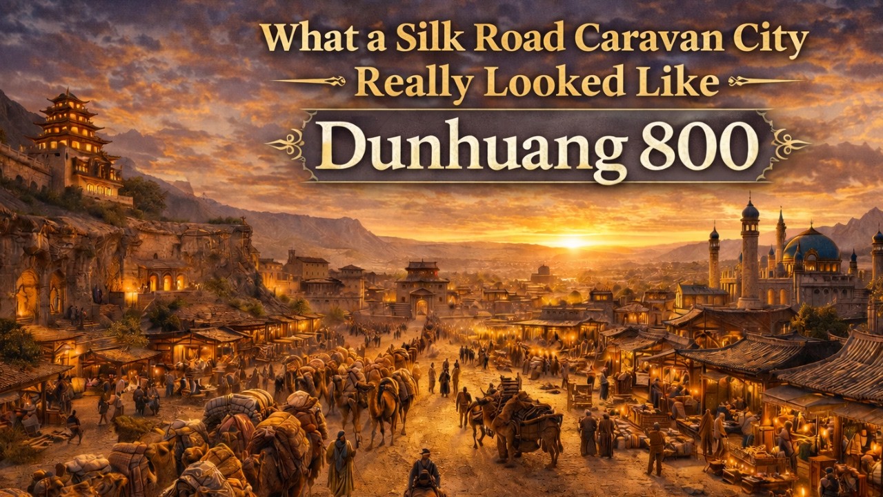 What a Silk Road Caravan City Really Looked Like | Dunhuang 800