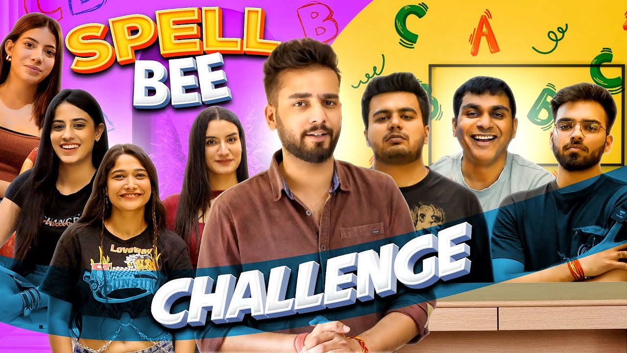 Boys Vs Girls | SpellBee Challenge | Funny Challenges | Elvish Yadav