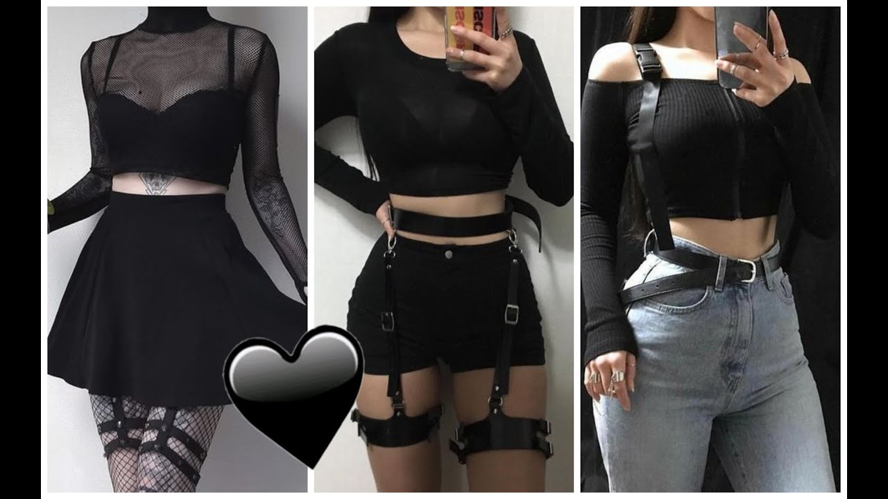 OUTFITS GOTHIC TUMBLR 2021 | ALOHA ❤