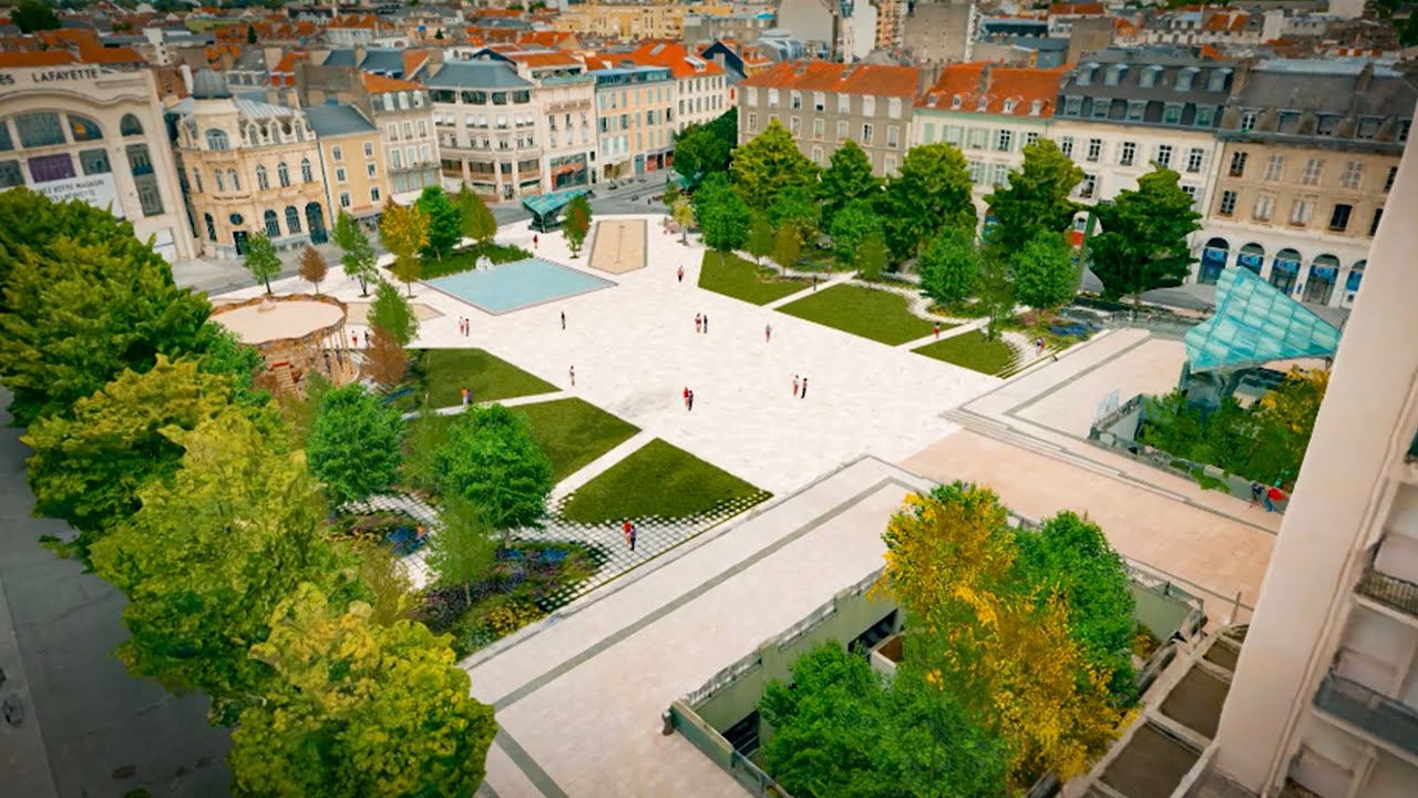 La place Clemenceau bientôt végétalisée