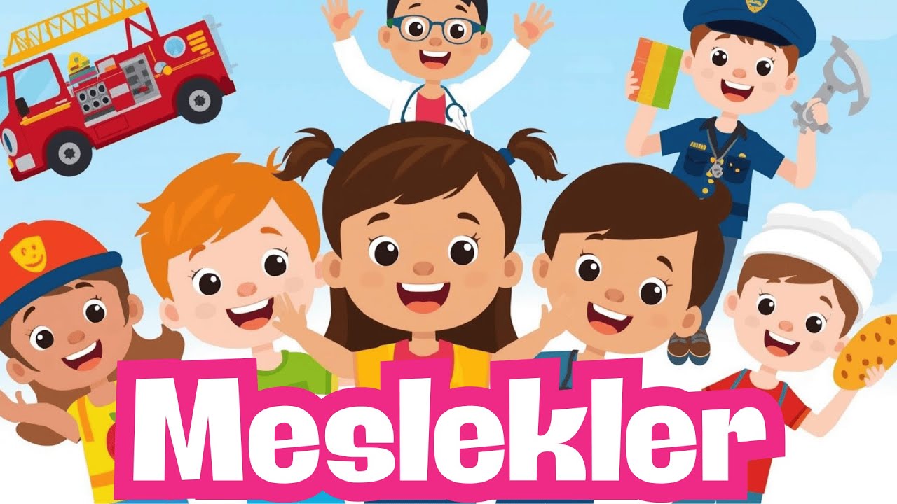 Büyüyünce Ne Olmak İstersin? 👩‍🚒👩‍⚕️ | Meslekler Şarkısı | LinkyKidzTurkiye
