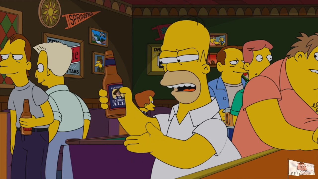 ГРИФФИНЫ В ГОСТЯХ У СИМПСОНОВ