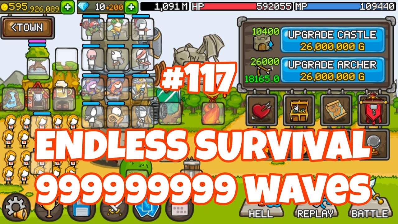 Grow Castle || Road to Endless waves Part 117