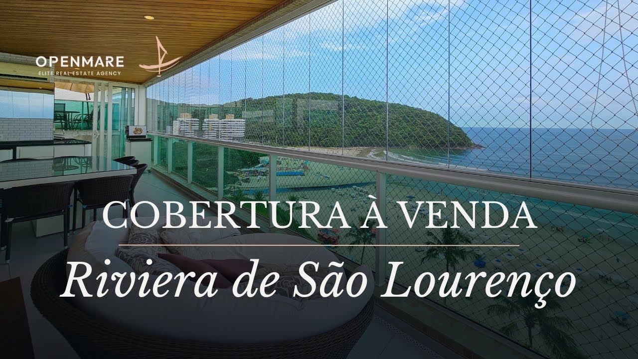 Cobertura dos sonhos à beira-mar na Riviera de São Lourenço! 🌊✨
