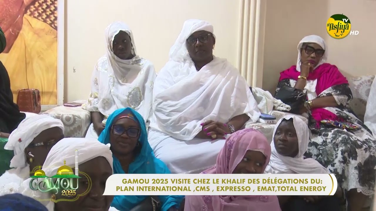 GAMOU 2025 VISITE CHEZ LE KHALIF DES DÉLÉGATIONS DU : PLAN INTERNATIONAL,CMS,EXPRESSO & EMAT