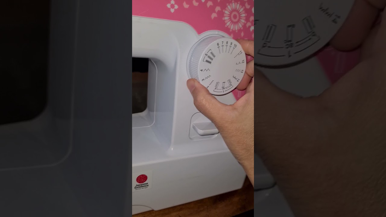 Швейная машинка Brother JV1400 очень проста в использовании.