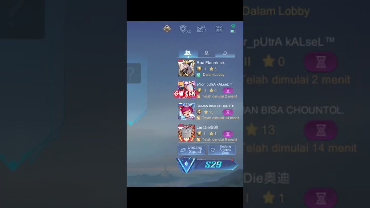 Trik Ketemu Musuh B0T di Mode Rank 