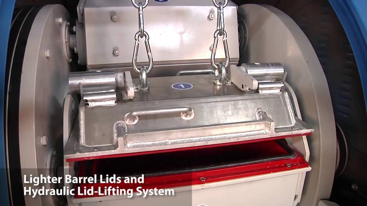 Mass Finishing, Inc. HZ 120 Centrifugal Barrel Finishing Machine