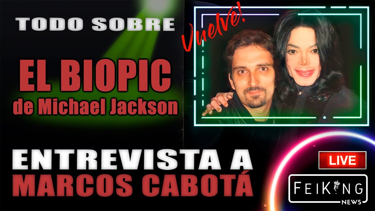 🔴LIVE || TODO sobre BIOPIC de Michael Jackson, con MARCOS CABOTÁ || 26-01-2023