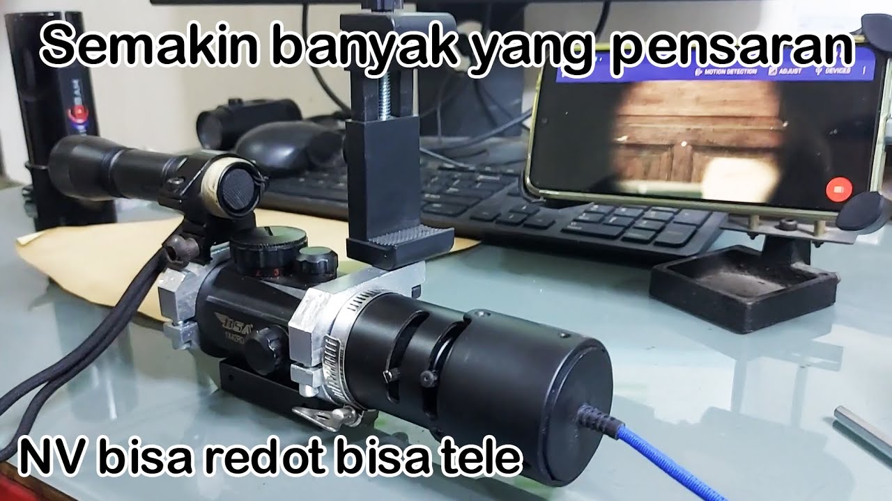 Camera night vision ini bisa untuk redot ataupun tele, cek ricek nv sebelum kita kirim