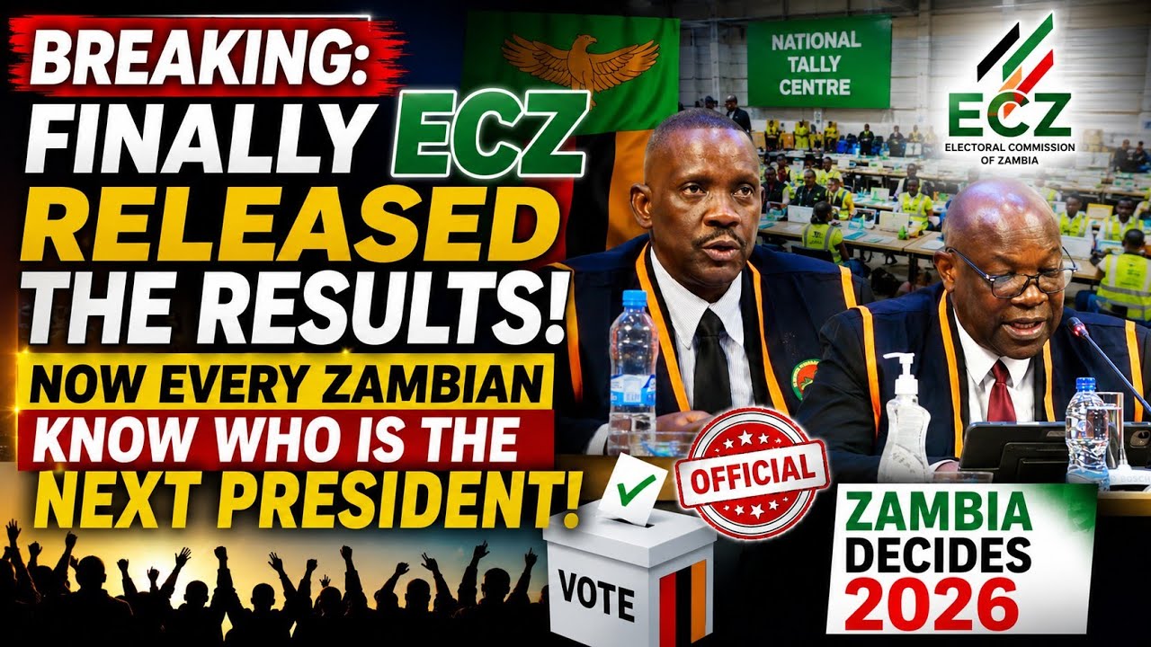 FINALLY! ECZ Announces New Official Results | Zambia Election 2026