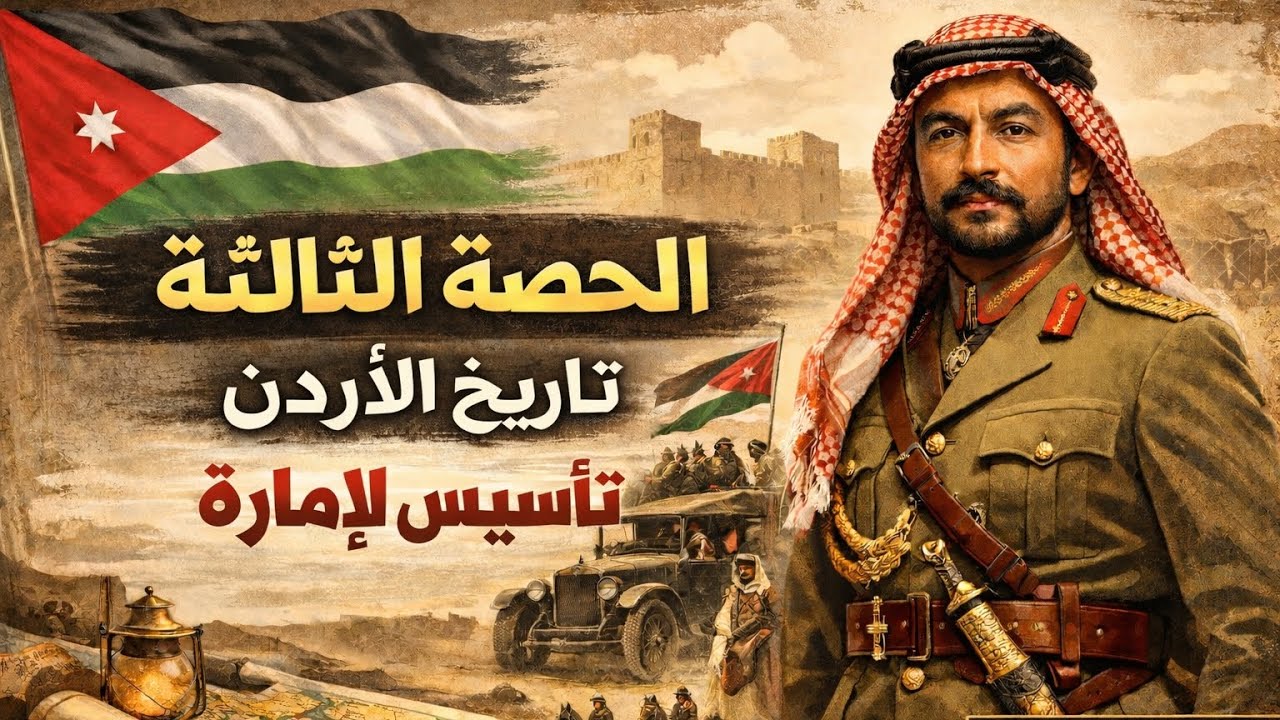 الحصه الثالثه || تأسيس الإمارة 🇯🇴