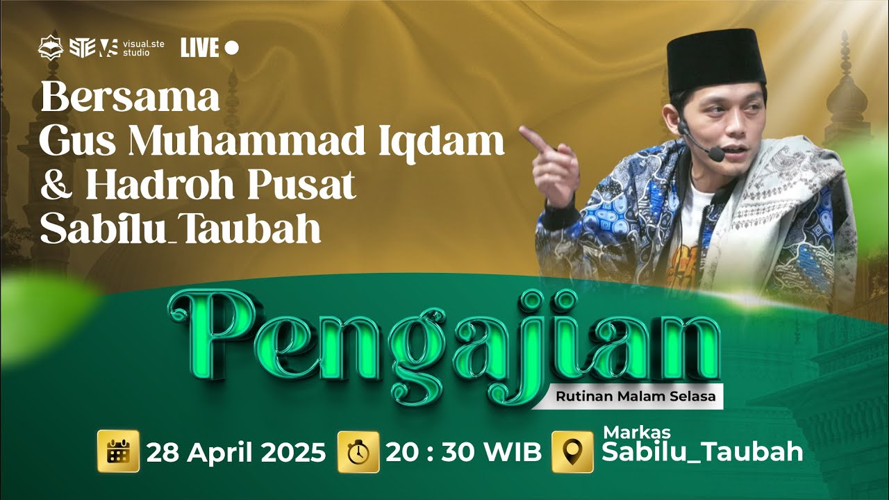 [LIVE] Rutinan Malam Selasa Majelis Sabilu Taubah Blitar (28 APRIL 2025)