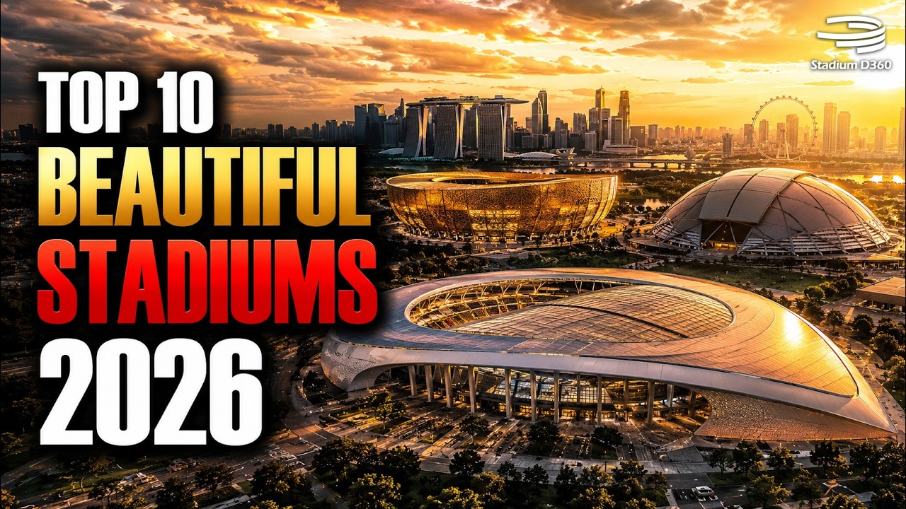 Top 10 Most Beautiful & Most Advanced Stadiums in the World (2026)