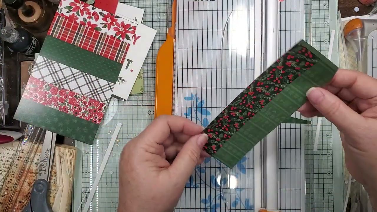 Kit Play | Christmas Flora | Tags - Pocket & Double Flip with 4 Tucks