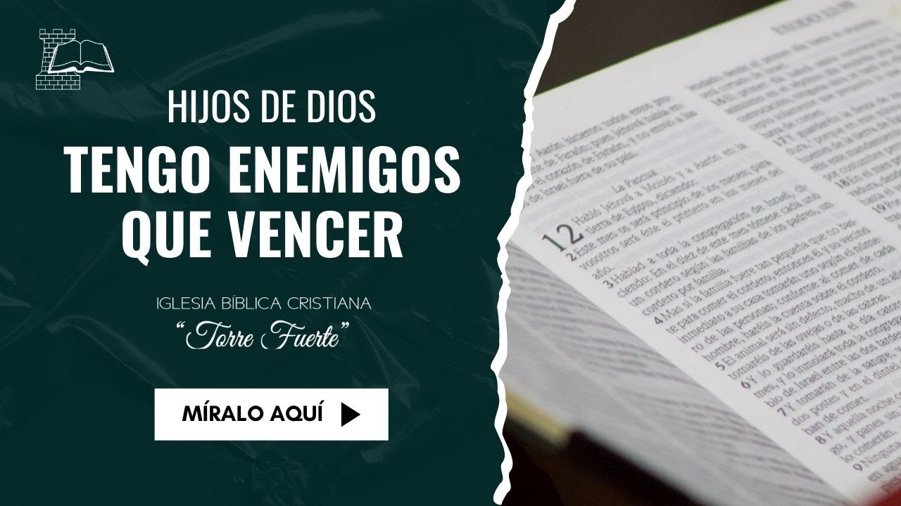 TENGO ENEMIGOS QUE VENCER