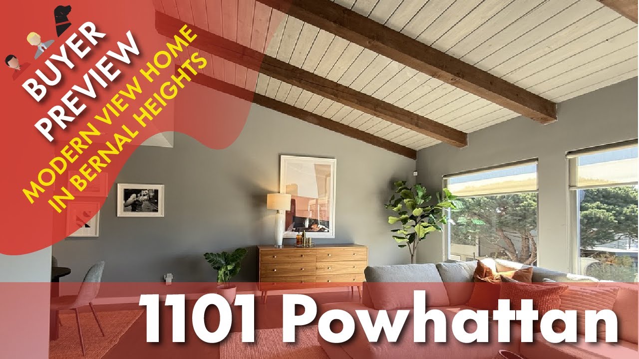 Buyer Preview: 1101 Powhattan, San Francisco, Bernal Heights  - 4K