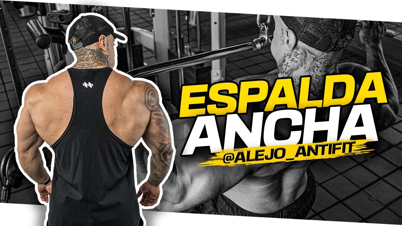 ⛔️ Entrenamiento de espalda completa en GYM 🔥[ESPALDA ANCHA] Rutina de ESPALDA Demoledora