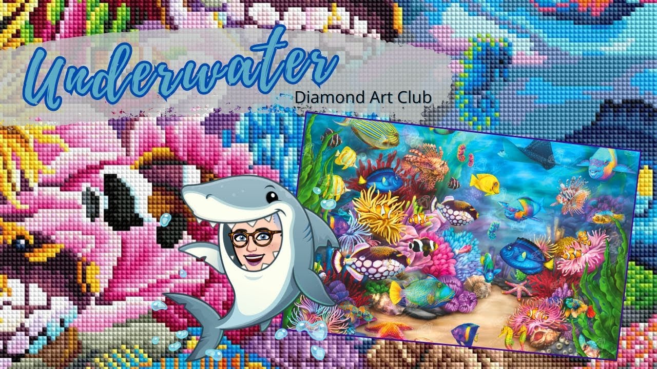 💎 Diamond Art Club | Underwater | Birgit Ashwood | Ein Tauchertraum 🐠🐟🐡