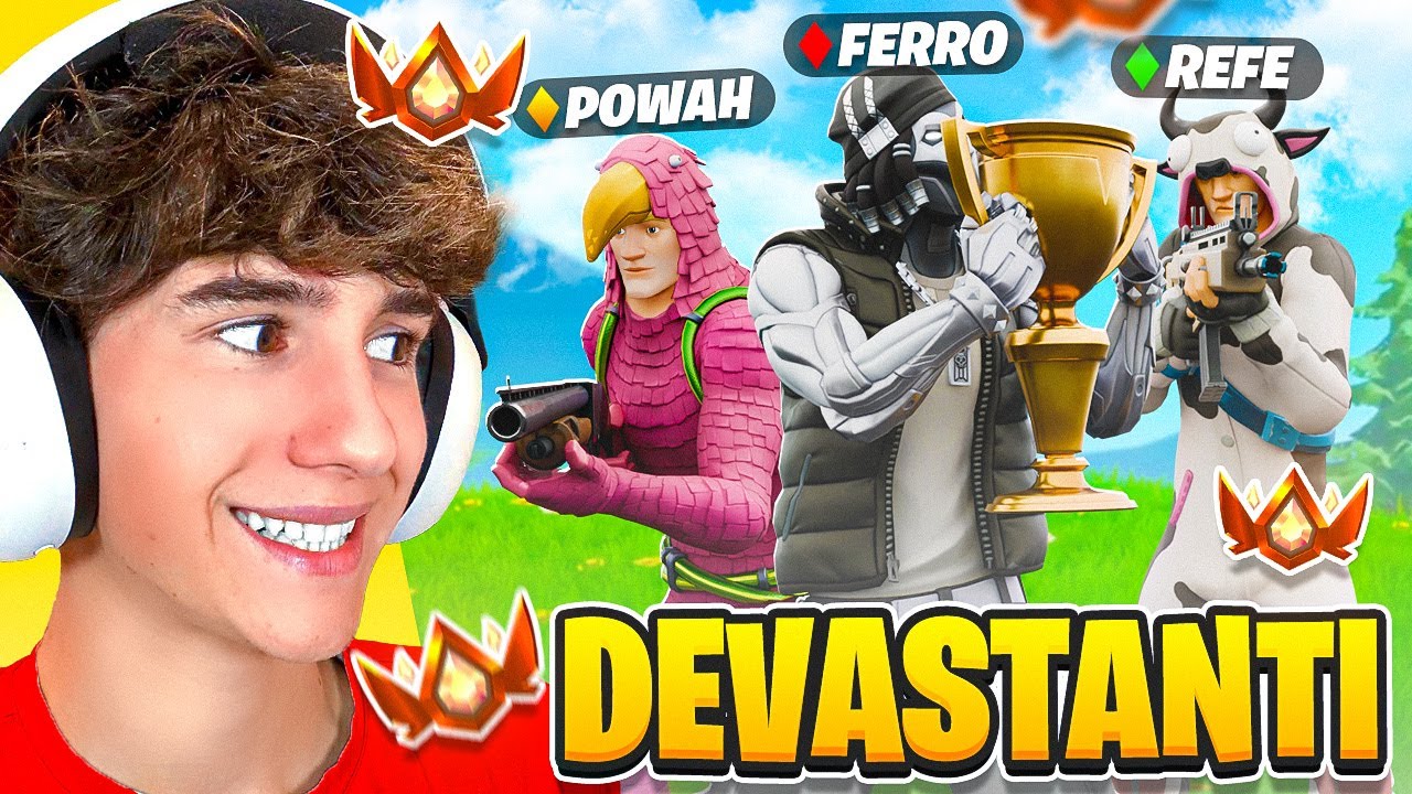 PORTO alla VITTORIA IL TEAM in RANK CAMPIONE!! Season 2 Capitolo 6 Fortnite ITA!