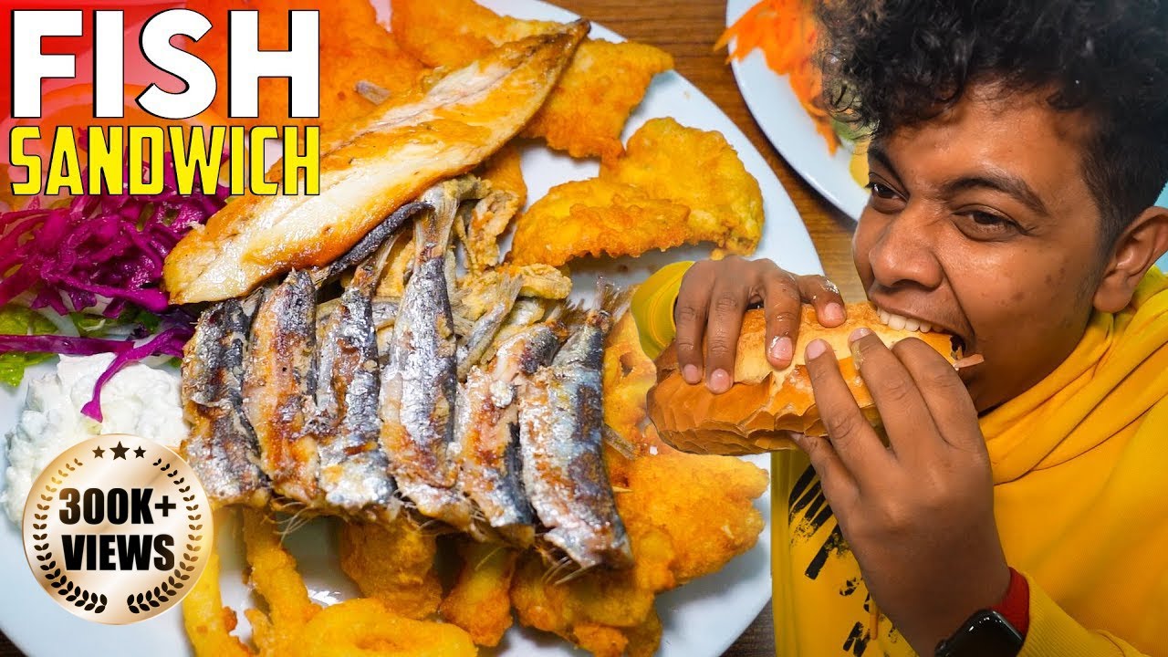 சால்மன் மீன் Fry & மீன் Sandwich - Irfan's view
