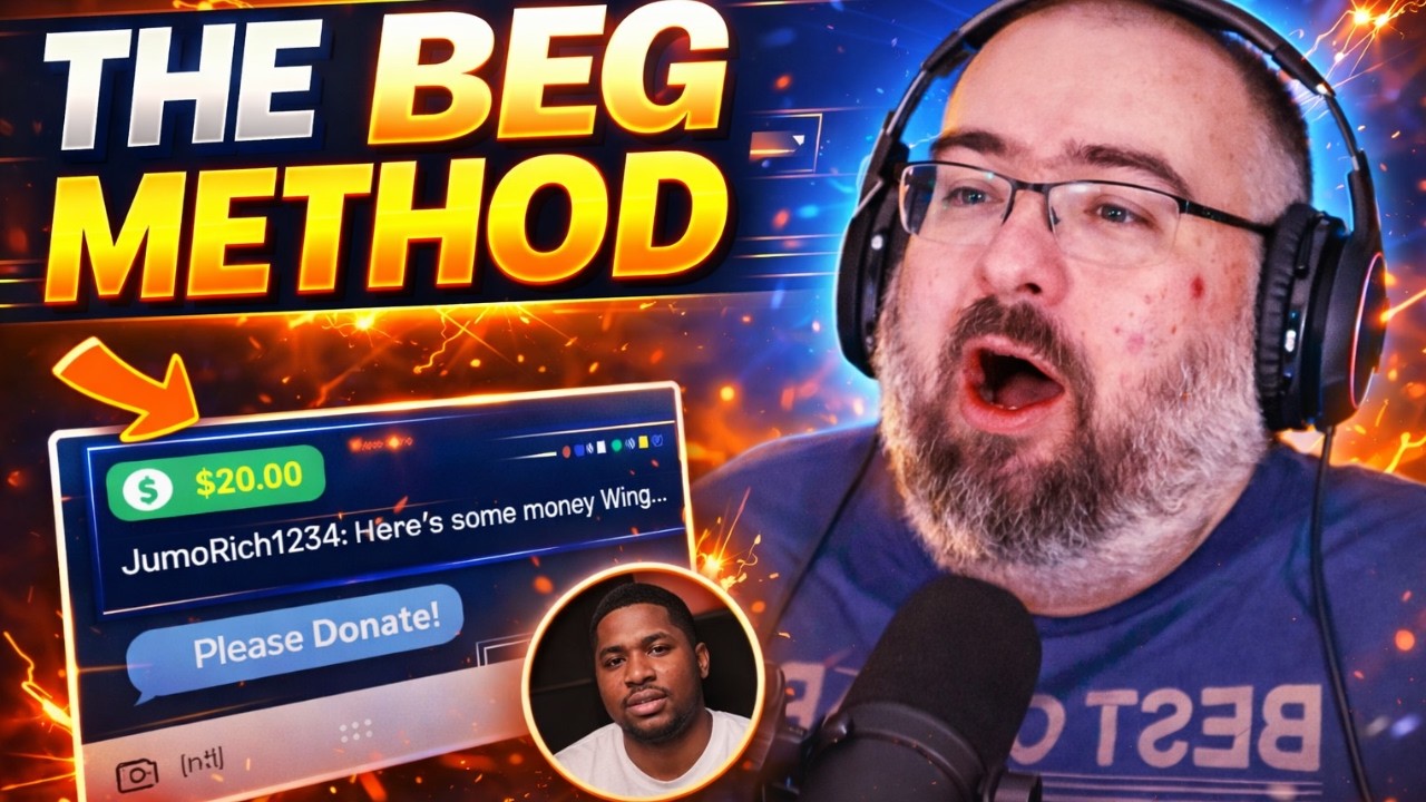 WingsOfRedemption демонстрирует искусство попрошайничества и рассказывает о Джуманне.