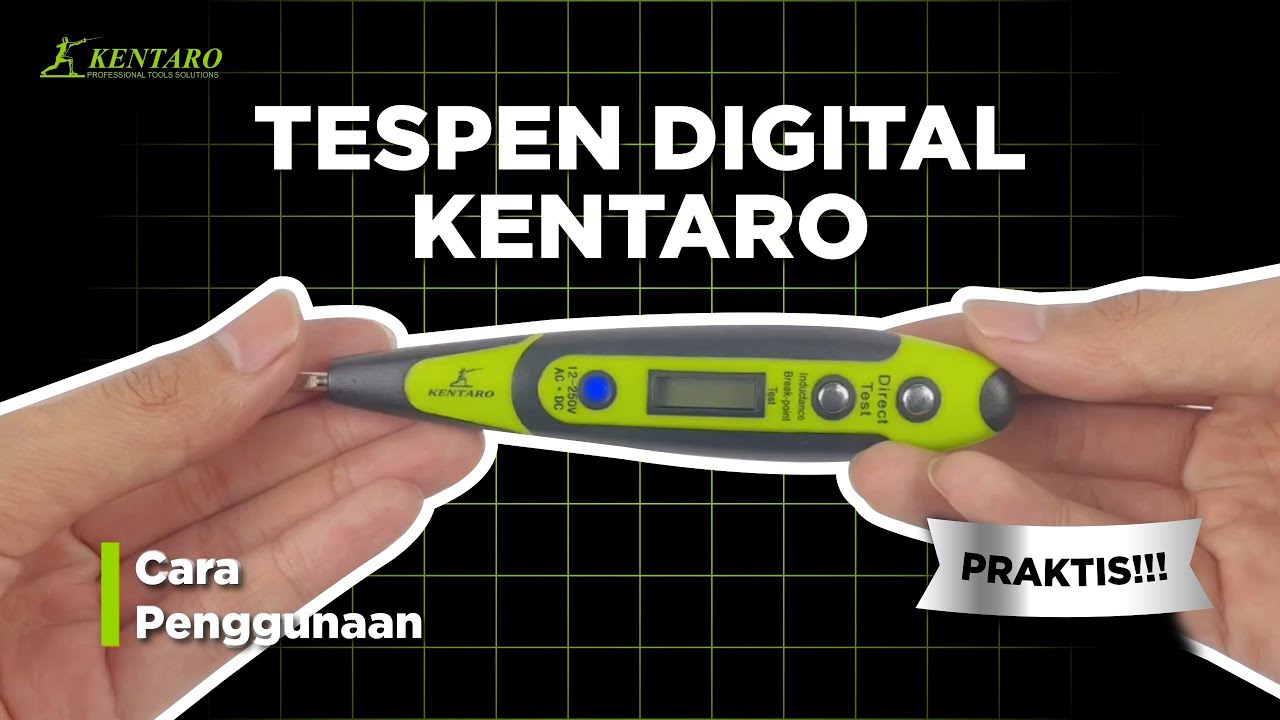 MUDAH SEKALI PAKAI TESPEN DIGITAL KENTARO! TESPEN PENDETEKSI KABEL PUTUS!!!