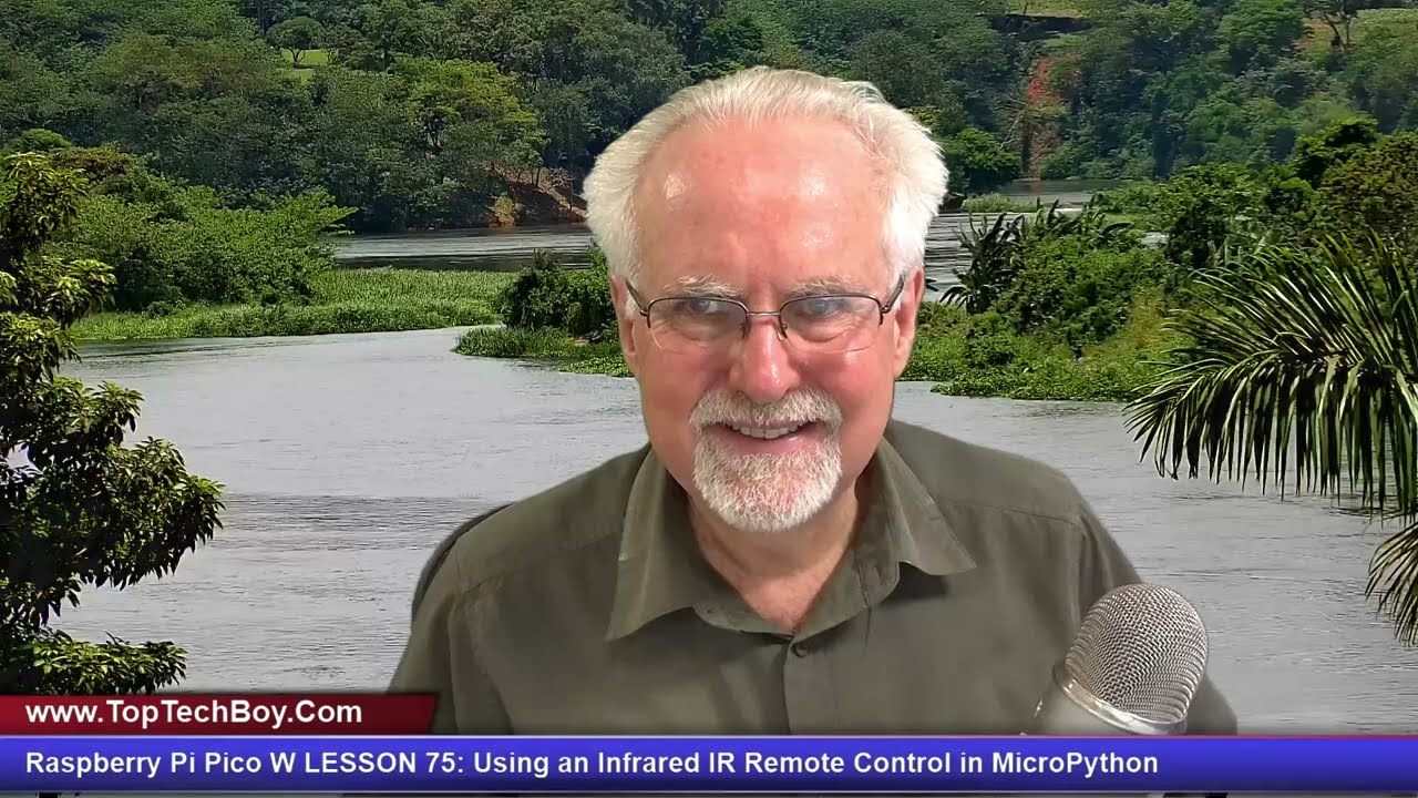 Raspberry Pi Pico W LESSON 75: Using an Infrared IR Remote Control in MicroPython