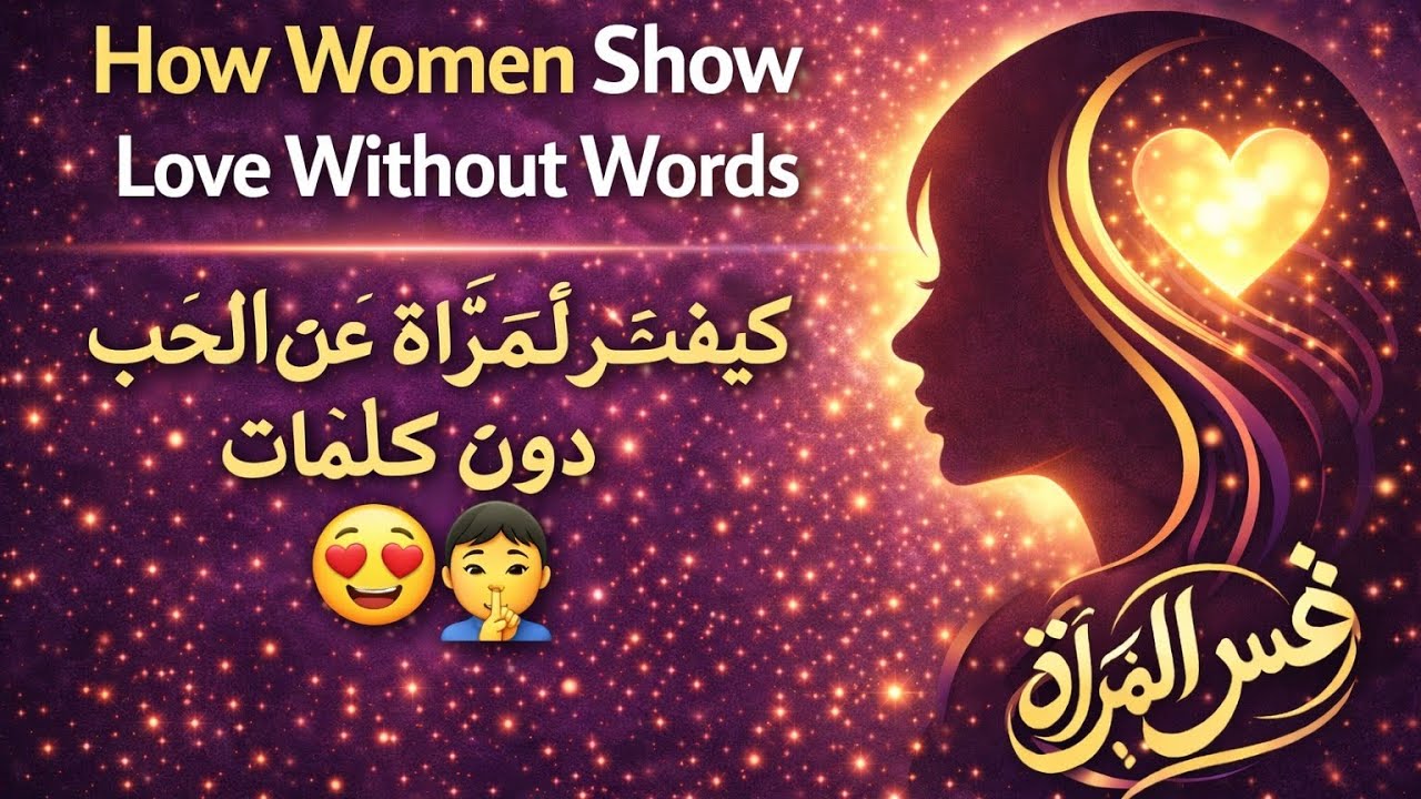 كيف تُعبّر المرأة عن الحب دون كلمات ❤️ | علامات لا تقولها لكنها تشعر بها علامات حب المرأة
