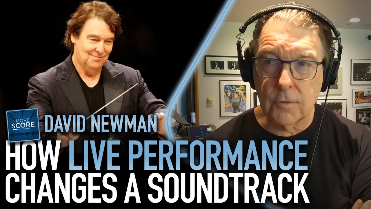 How live performance changes film music | David Newman