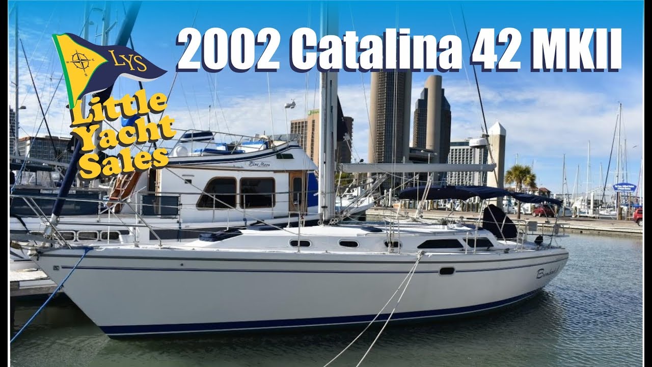 SOLD!!! 2002 Catalina 42 MKII Sailboat for sale at Little Yacht Sales, Kemah Texas