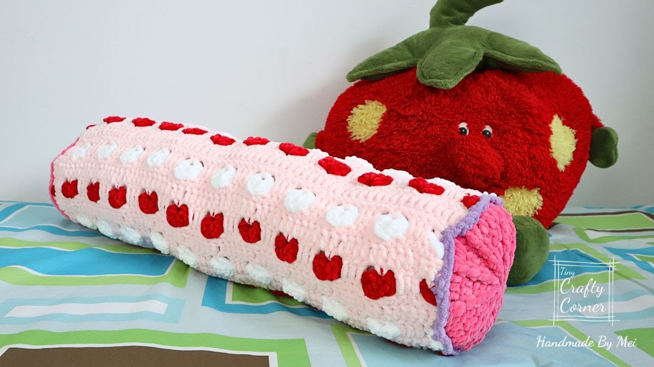 How To Crochet Easy Long Pillow With Simple Stitches