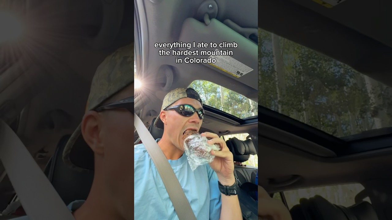 Everything I ate to climb the hardest mountain in Colorado