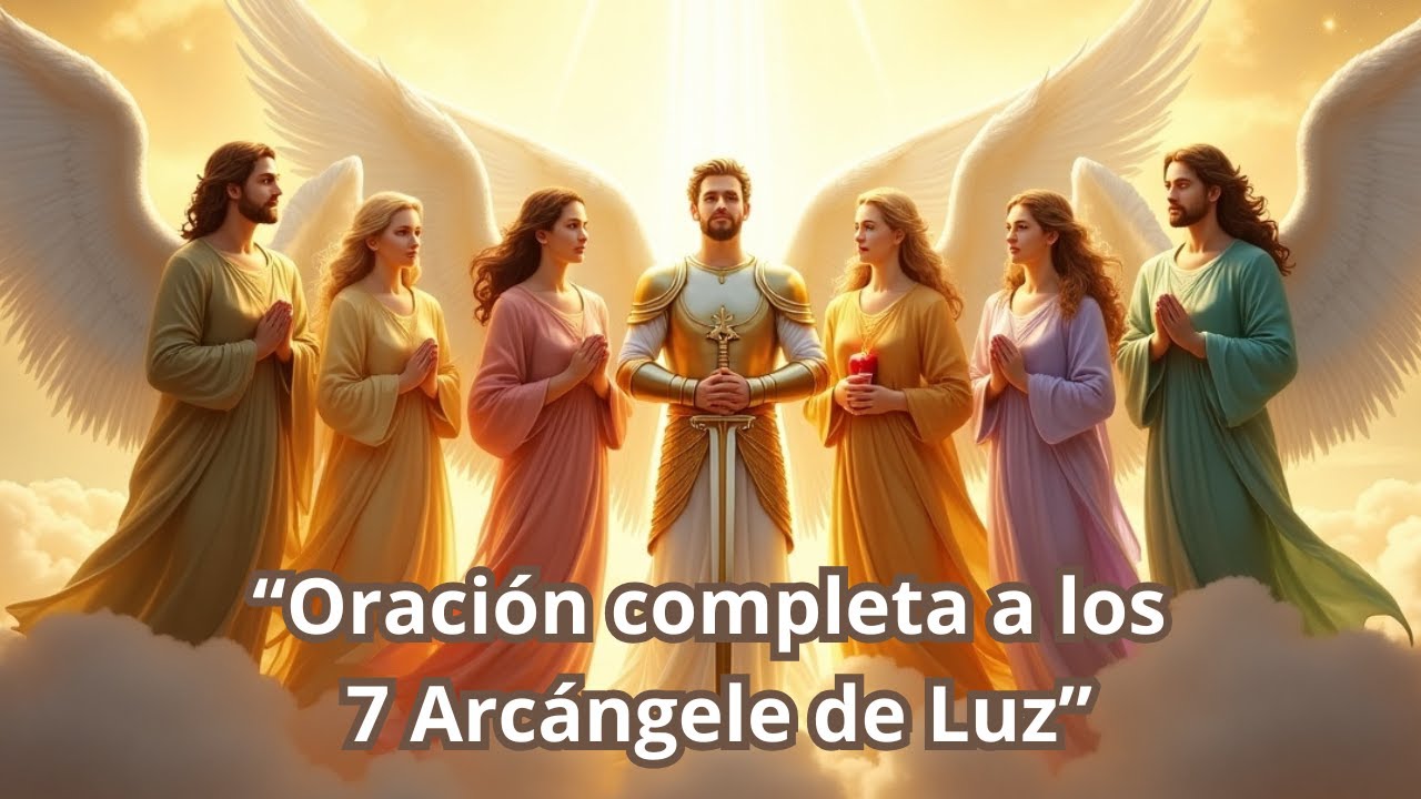 ✨“ORACION DE LA MAÑANA A LOS 7 ARCANGELES