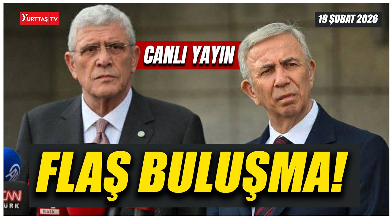 Mansur Yavaş Müsavat Dervişoğlu'nu ziyaret ediyor #canlıyayın