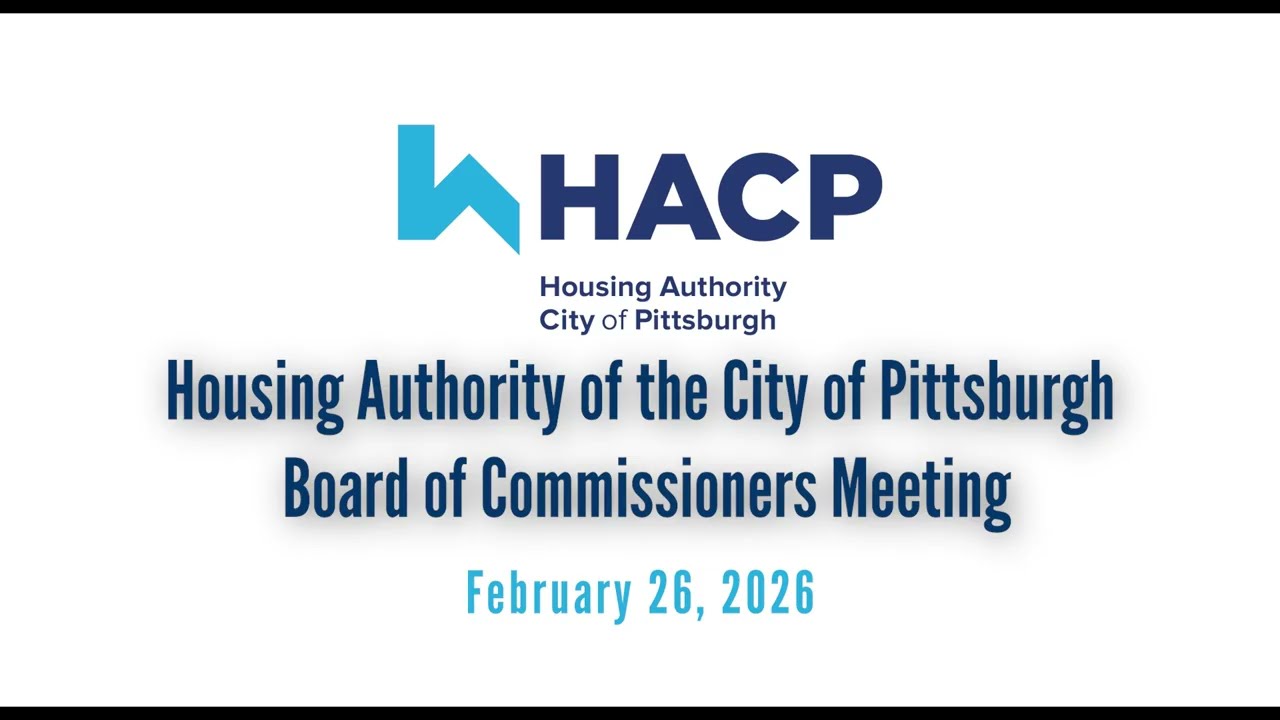 Housing Authority of the City of Pittsburgh Board of Commissioners Meeting February 26, 2026