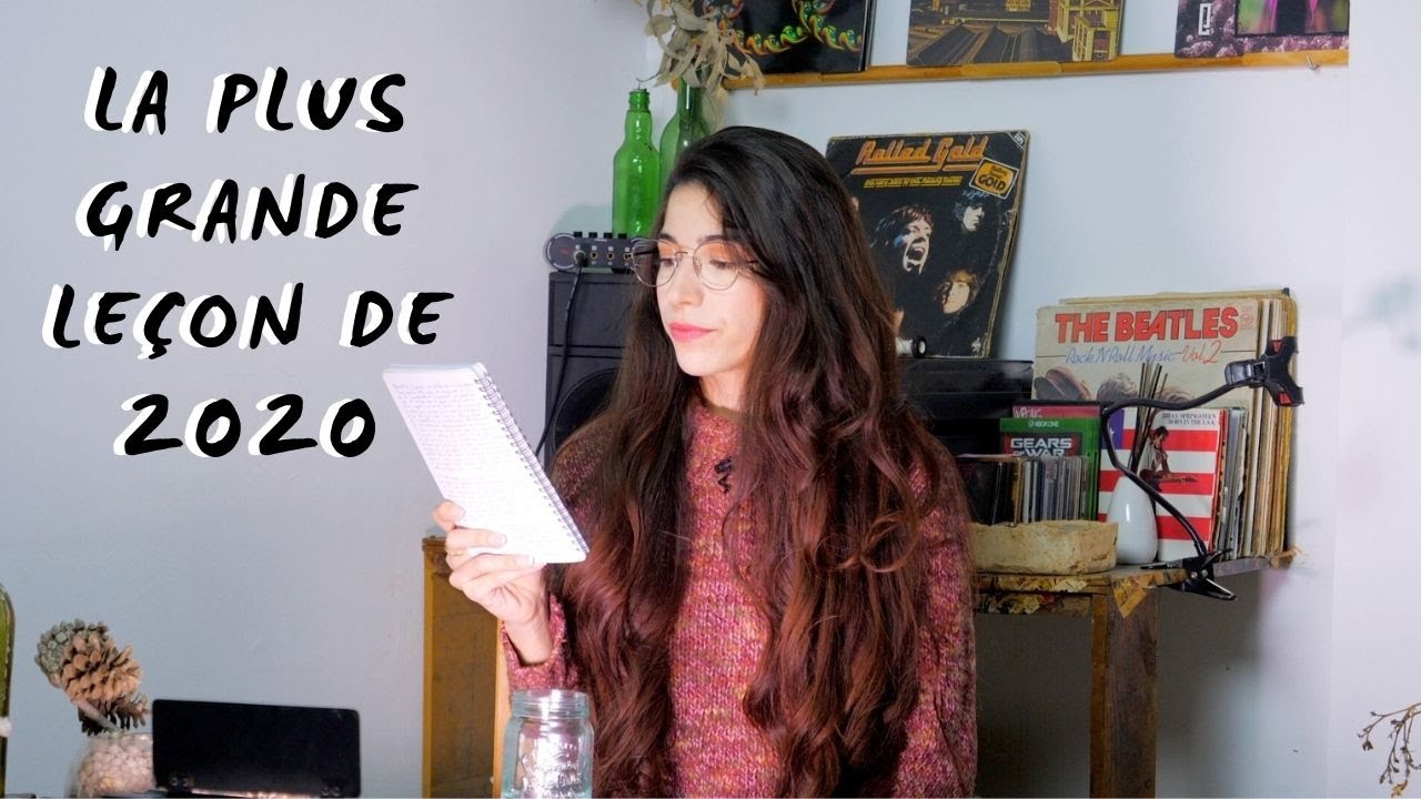 Ma plus grande leçon de 2020