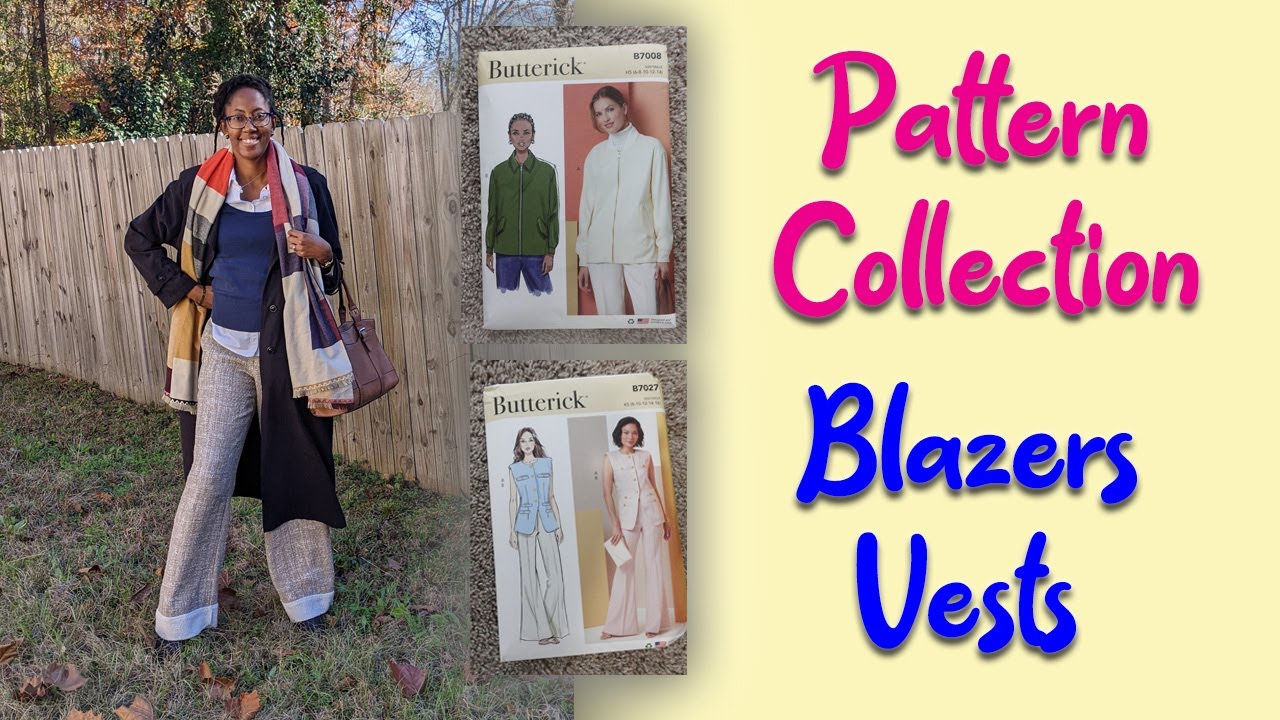Best Sewing Patterns for Stylish Outerwear | Blazers, Vests & Jackets