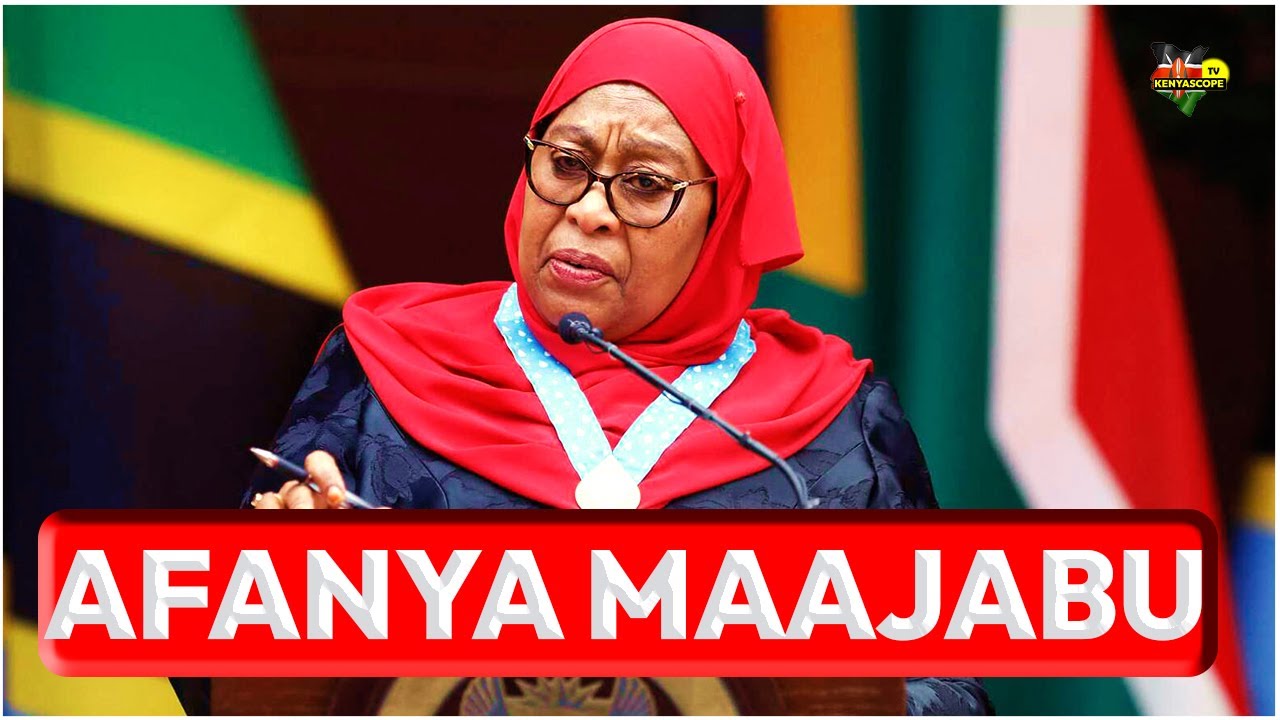 ‼ Dunia Imeshituka Baada Ya Samia Kufanya Tendo Hili La Ajabu