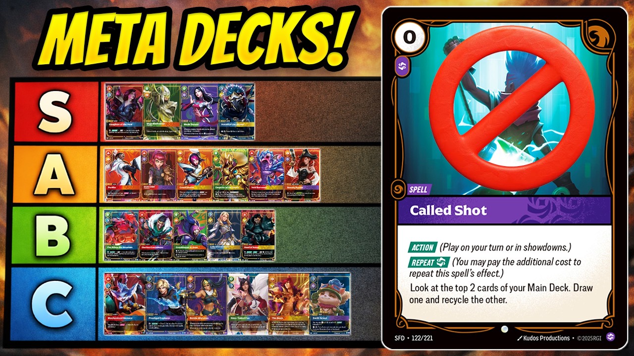 I Played 100 Games of Riftbound Since the Bans  - Best Decks & Meta Review